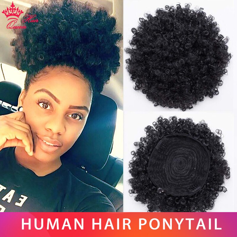 Kinky Curly Drawstring Ponytail Clip In Extensions..